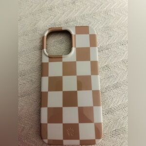 Velvet Caviar Checkerboard iPhone 14 Pro Max case